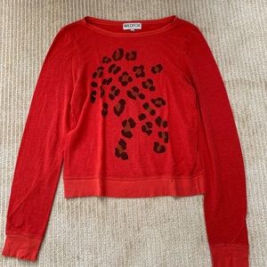 Wildfox Red Sweatshirt
